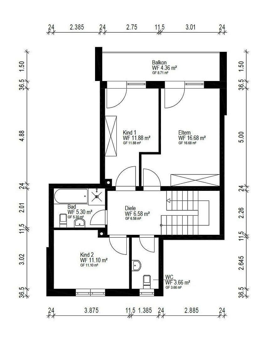 Prodej domu 154 m², pozemek 290 m², Neuendettelsau, Bavorsko Prodej domu 154 m², pozemek 290 m², Neuendettelsau, Bavorsko