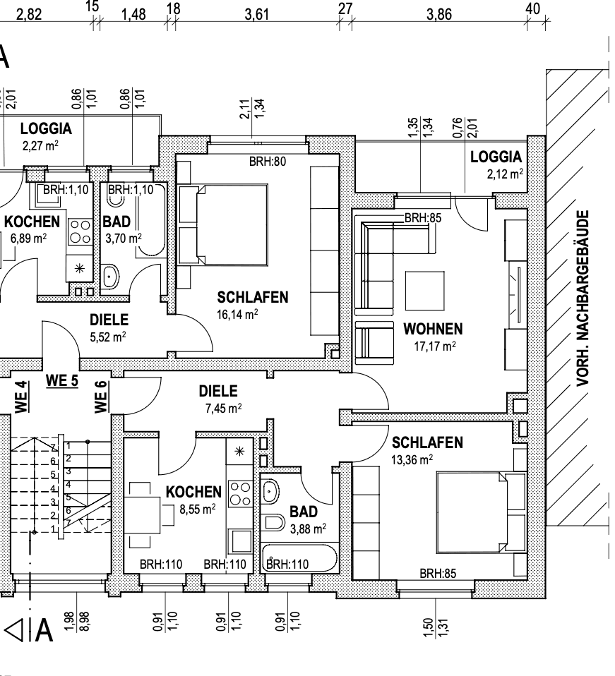 Prodej bytu 2+1 52 m², Stadionstr 6, Hamm, Severní Porýní-Vestfálsko Prodej bytu 2+1 52 m², Stadionstr 6, Hamm, Severní Porýní-Vestfálsko