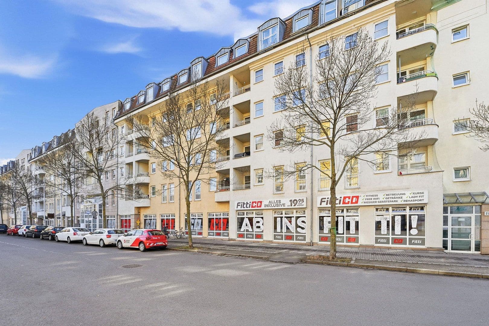Pronájem bytu 2+1 59 m², Berliner Straße 27, Dresden, Sasko Pronájem bytu 2+1 59 m², Berliner Straße 27, Dresden, Sasko