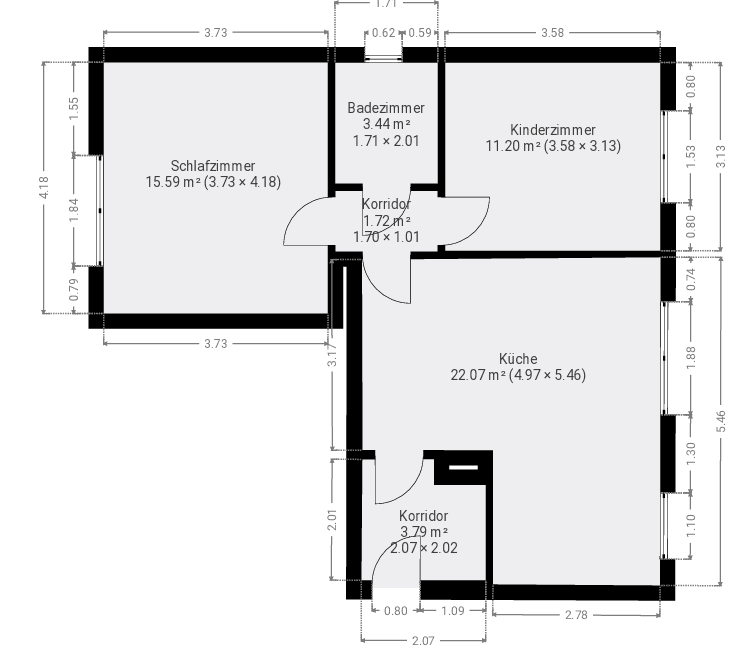 Pronájem bytu 3+kk 57 m², Langendreerstraße 48, Bochum, Severní Porýní-Vestfálsko Pronájem bytu 3+kk 57 m², Langendreerstraße 48, Bochum, Severní Porýní-Vestfálsko