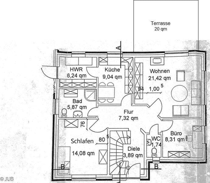Prodej domu 151 m², pozemek 547 m², Hude (Oldenburg), Dolní Sasko Prodej domu 151 m², pozemek 547 m², Hude (Oldenburg), Dolní Sasko