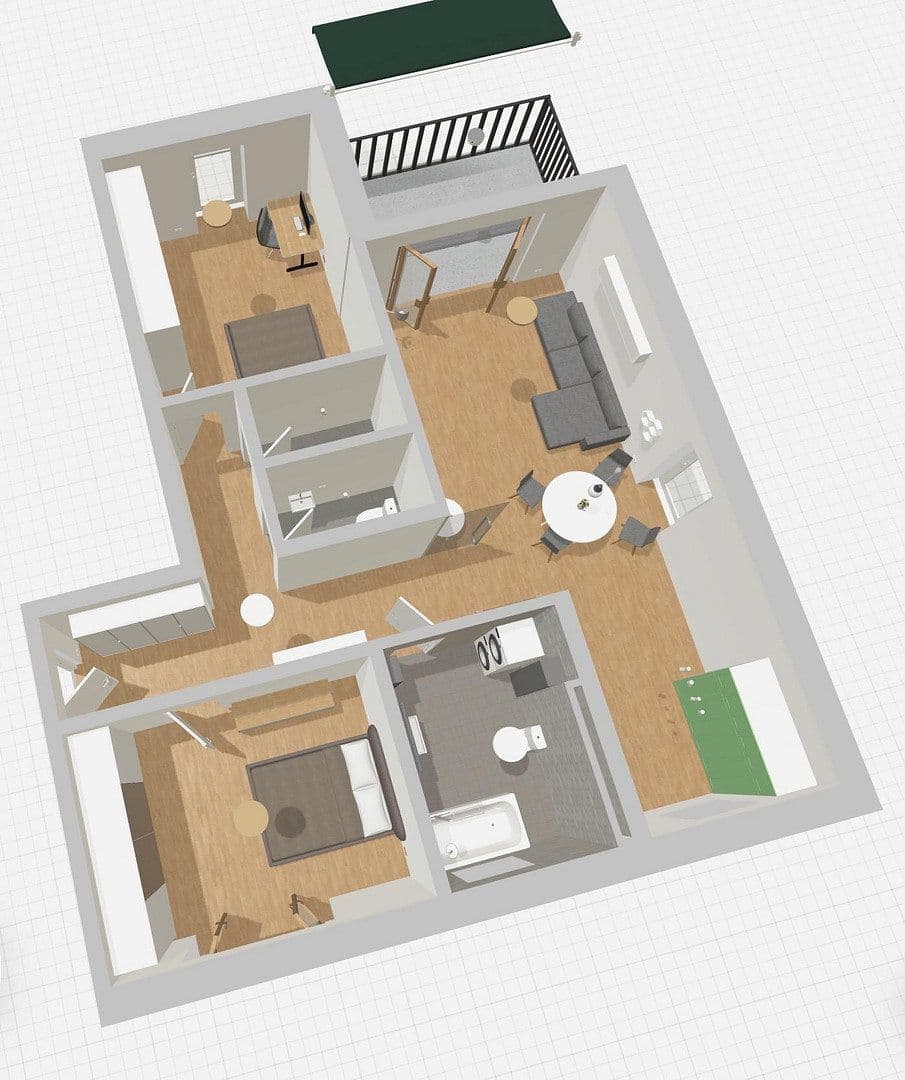Pronájem bytu 3+1 99 m², Herbert-Belser-Ring 4, Maintal, Hessen Pronájem bytu 3+1 99 m², Herbert-Belser-Ring 4, Maintal, Hessen