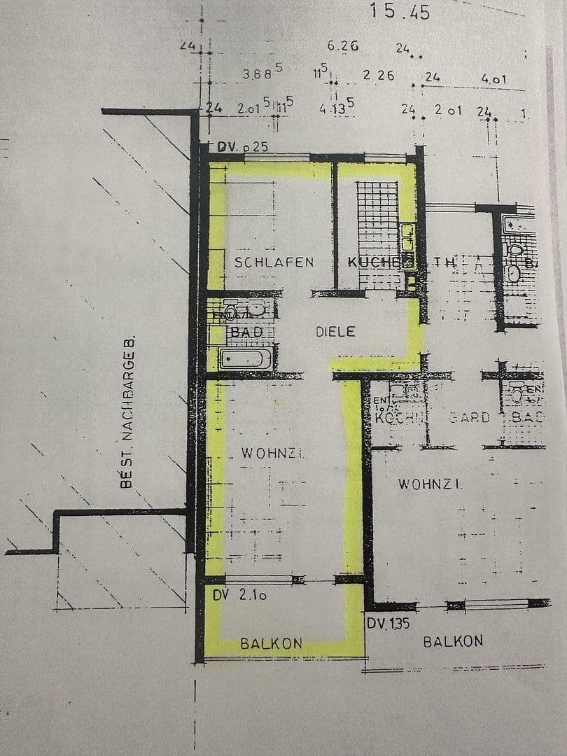 Pronájem bytu 2+1 64 m², Hemmingen, Bádensko-Württembersko Pronájem bytu 2+1 64 m², Hemmingen, Bádensko-Württembersko