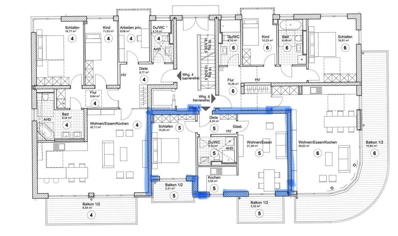 Pronájem bytu 2+1 58 m², Unterbiberger Straße 76, München, Bavorsko Pronájem bytu 2+1 58 m², Unterbiberger Straße 76, München, Bavorsko