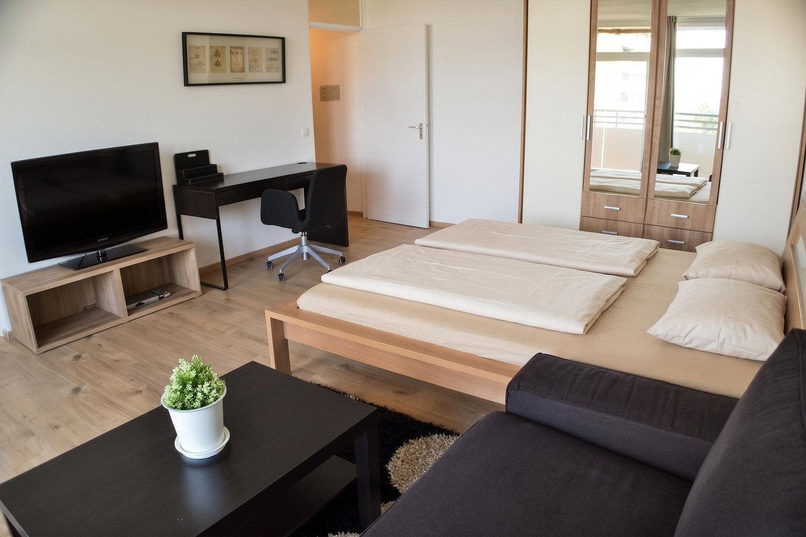 Pronájem bytu 1+1 39 m², Westring 253, Mainz, Mombach, Porýní-Falc Pronájem bytu 1+1 39 m², Westring 253, Mainz, Mombach, Porýní-Falc