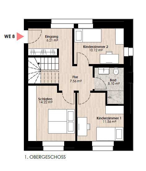 Prodej bytu 4+kk 96 m², Lünen, Severní Porýní-Vestfálsko Prodej bytu 4+kk 96 m², Lünen, Severní Porýní-Vestfálsko