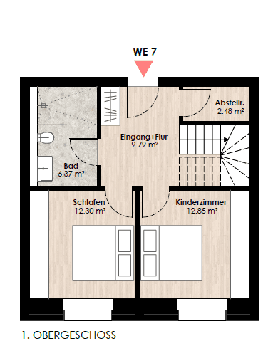 Prodej bytu 3+kk 91 m², Lünen, Severní Porýní-Vestfálsko Prodej bytu 3+kk 91 m², Lünen, Severní Porýní-Vestfálsko
