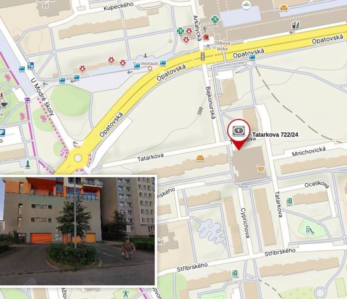 Prodej garáže 12 m², Tatarkova, Praha, Praha Prodej garáže 12 m², Tatarkova, Praha, Praha