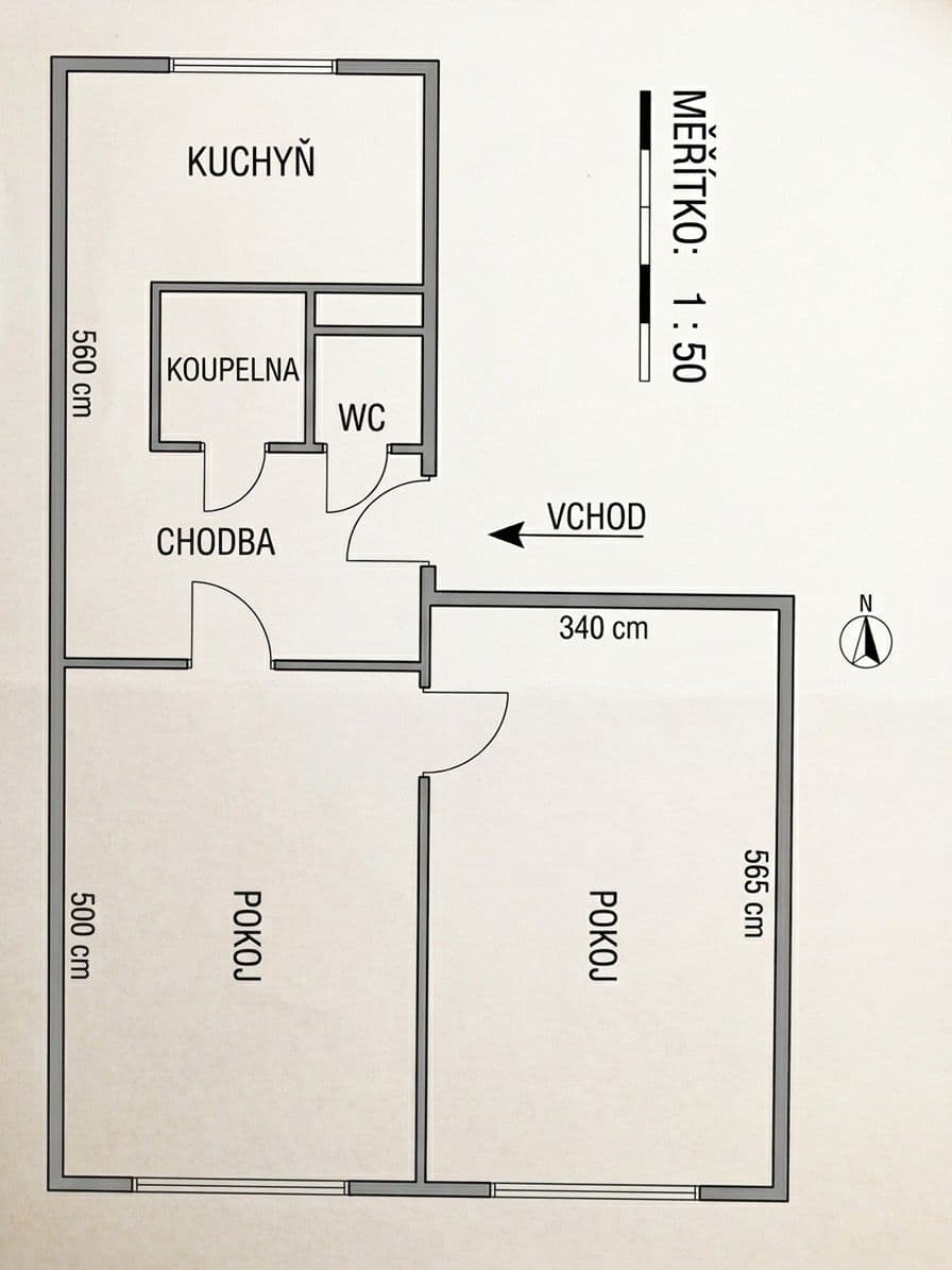 Pronájem bytu 2+1 60 m², Velehradská, Kroměříž, Zlínský kraj Pronájem bytu 2+1 60 m², Velehradská, Kroměříž, Zlínský kraj