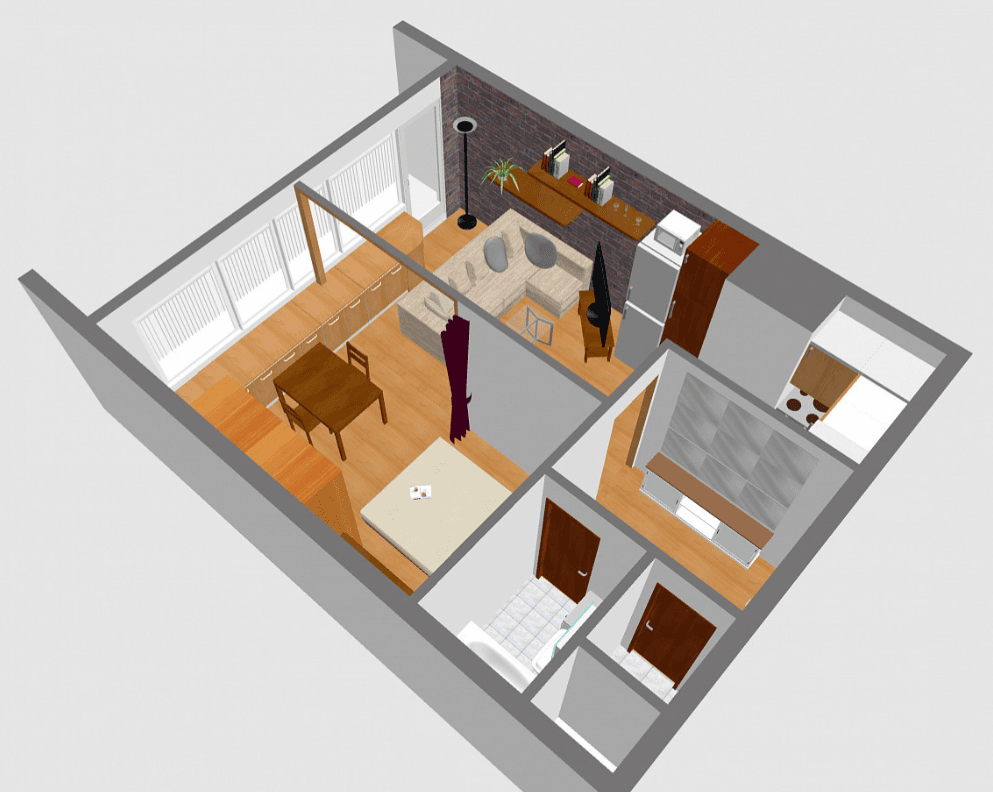 Pronájem bytu 2+kk 47 m², Makovského, Praha, Praha Pronájem bytu 2+kk 47 m², Makovského, Praha, Praha