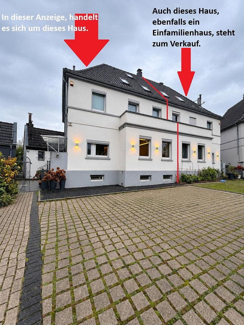 Prodej domu 175 m², pozemek 445 m², Castroper Hellweg 171, Bochum, Severní Porýní-Vestfálsko Prodej domu 175 m², pozemek 445 m², Castroper Hellweg 171, Bochum, Severní Porýní-Vestfálsko