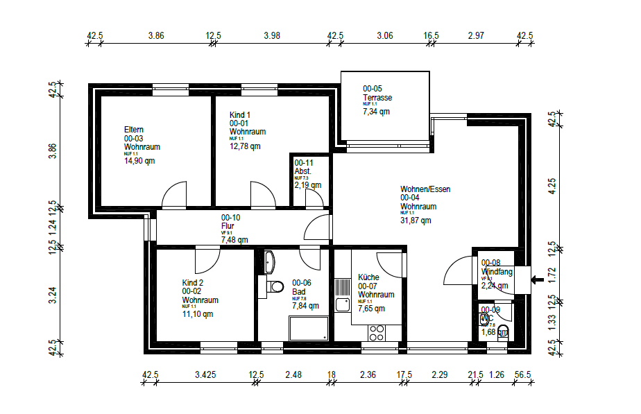 Prodej bytu 4+1 99 m², Bremen, Bremen Prodej bytu 4+1 99 m², Bremen, Bremen