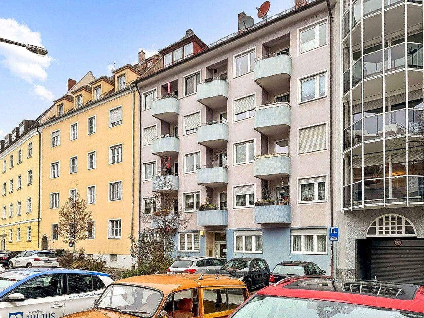 Pronájem bytu 1+1 29 m², Nürnberg, Bavorsko Pronájem bytu 1+1 29 m², Nürnberg, Bavorsko