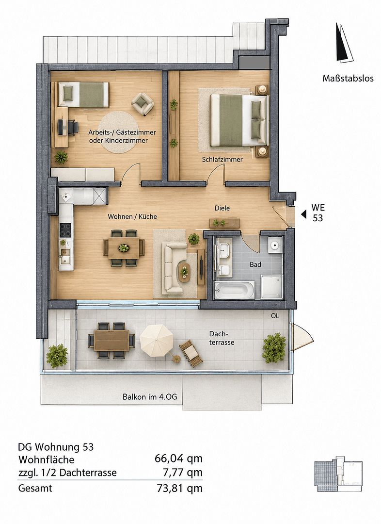 Prodej bytu 3+1 74 m², Berlin, Berlín Prodej bytu 3+1 74 m², Berlin, Berlín