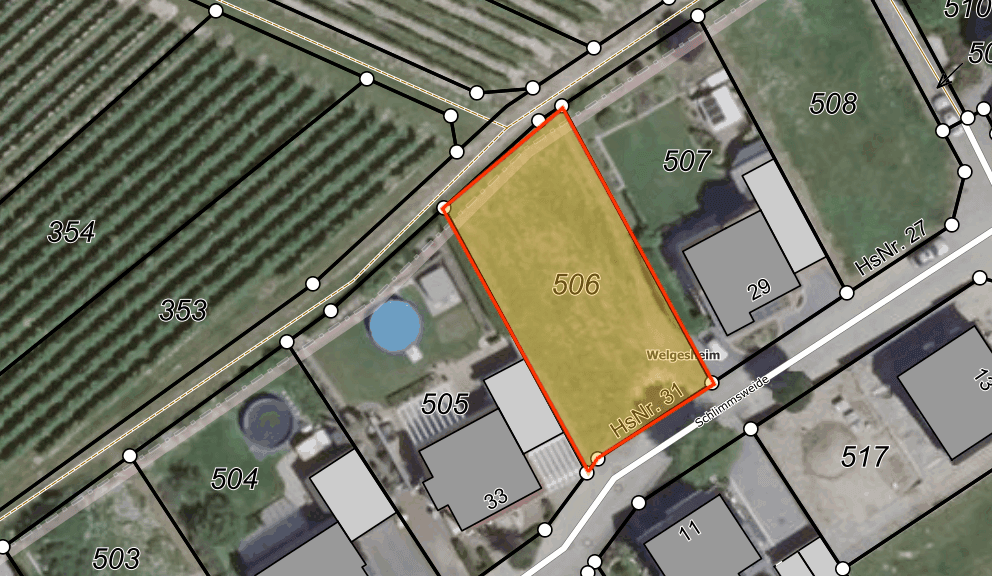 Prodej pozemku 550 m², Schlimmsweide 31, Welgesheim, Porýní-Falc Prodej pozemku 550 m², Schlimmsweide 31, Welgesheim, Porýní-Falc