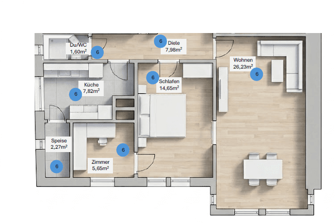 Prodej bytu 2+kk 67 m², Liststrasse 72, Stuttgart, Bádensko-Württembersko Prodej bytu 2+kk 67 m², Liststrasse 72, Stuttgart, Bádensko-Württembersko