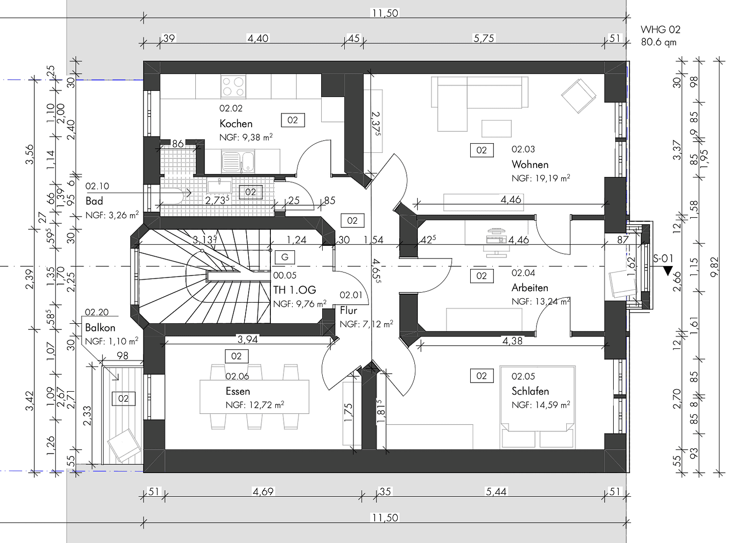 Prodej bytu 4+1 81 m², Blumenstr. 37, Heidelberg, Bádensko-Württembersko Prodej bytu 4+1 81 m², Blumenstr. 37, Heidelberg, Bádensko-Württembersko