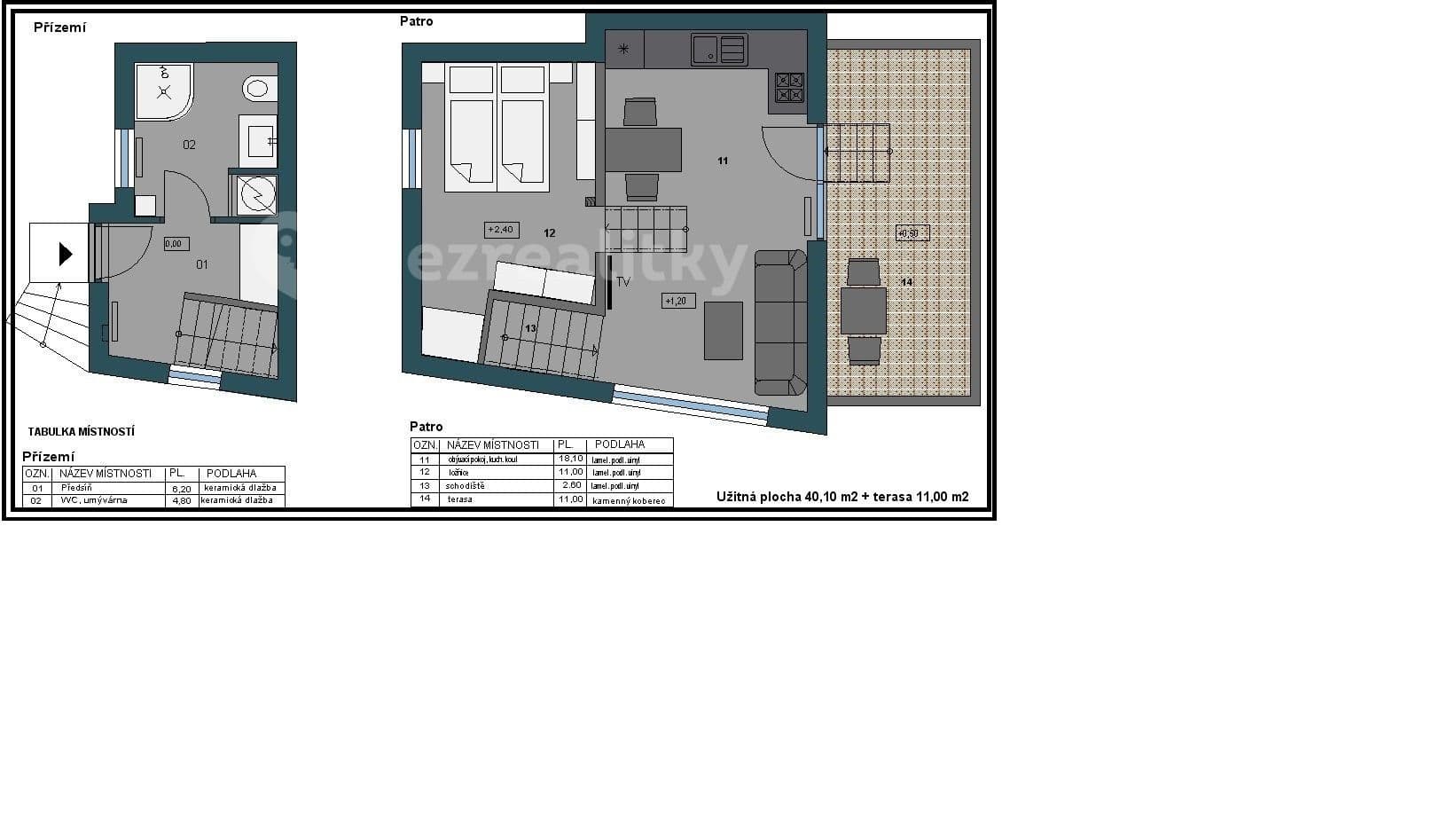 Pronájem bytu 1+kk 51 m², K Vodojemu, Praha, Praha Pronájem bytu 1+kk 51 m², K Vodojemu, Praha, Praha