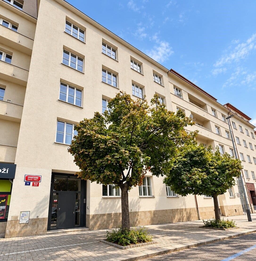 Pronájem bytu 1+1 38 m², Sportovní, Praha, Praha Pronájem bytu 1+1 38 m², Sportovní, Praha, Praha