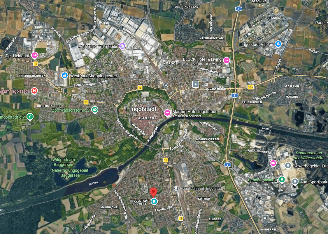 Pronájem bytu 3+1 74 m², Aldringenstraße 7, Ingolstadt, Bavorsko Pronájem bytu 3+1 74 m², Aldringenstraße 7, Ingolstadt, Bavorsko