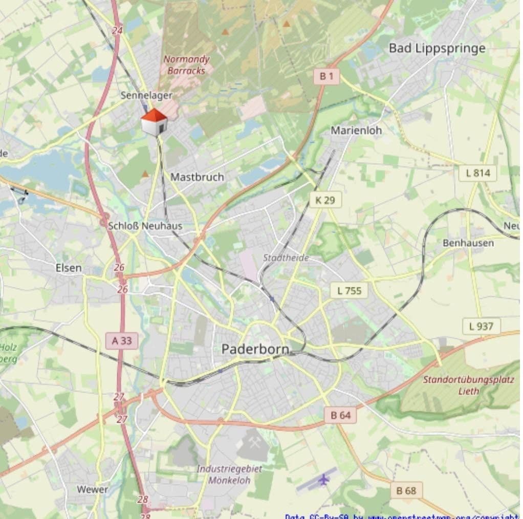 Prodej bytu 3+1 62 m², Elisabethstraße 5, Paderborn, Severní Porýní-Vestfálsko Prodej bytu 3+1 62 m², Elisabethstraße 5, Paderborn, Severní Porýní-Vestfálsko