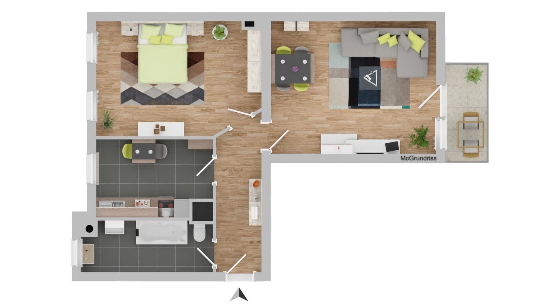 Pronájem bytu 2+1 65 m², Seilerstr. 4, Fürstenwalde nad Sprévou, Braniborsko Pronájem bytu 2+1 65 m², Seilerstr. 4, Fürstenwalde nad Sprévou, Braniborsko