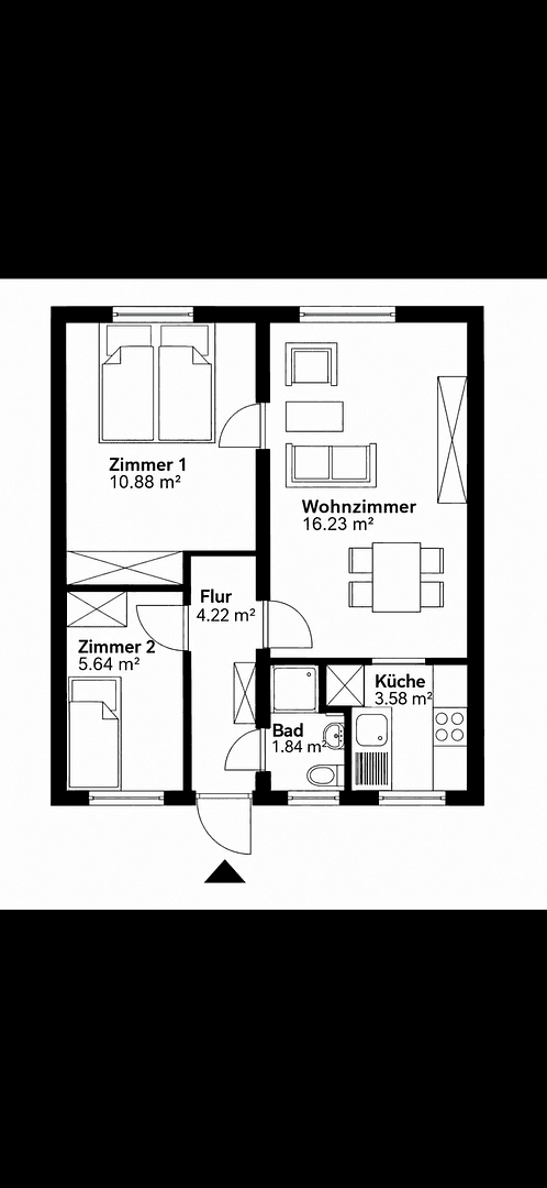 Prodej bytu 2+kk 43 m², Hannover, Dolní Sasko Prodej bytu 2+kk 43 m², Hannover, Dolní Sasko