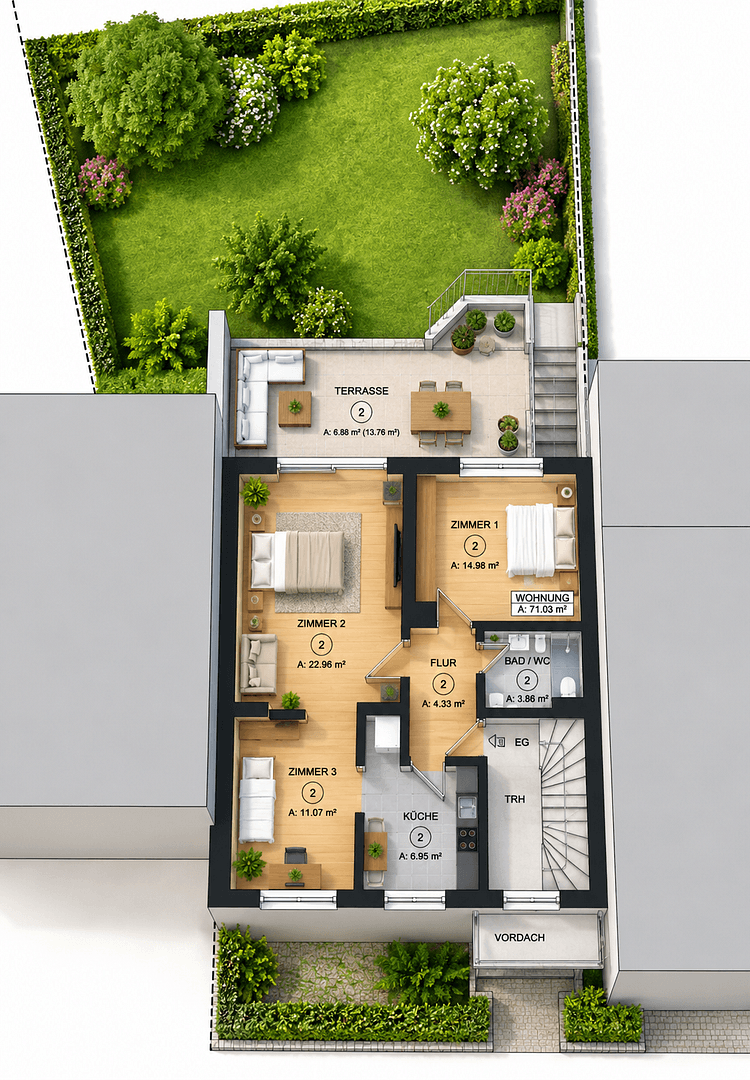 Prodej domu 194 m², pozemek 357 m², Stuttgart, Bádensko-Württembersko Prodej domu 194 m², pozemek 357 m², Stuttgart, Bádensko-Württembersko