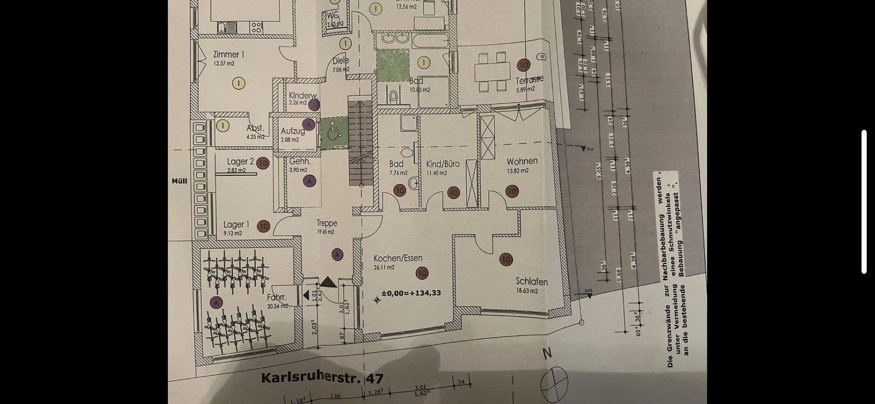 Prodej bytu 3+1 84 m², Karlsruher Straße 47, Pfinztal, Bádensko-Württembersko Prodej bytu 3+1 84 m², Karlsruher Straße 47, Pfinztal, Bádensko-Württembersko