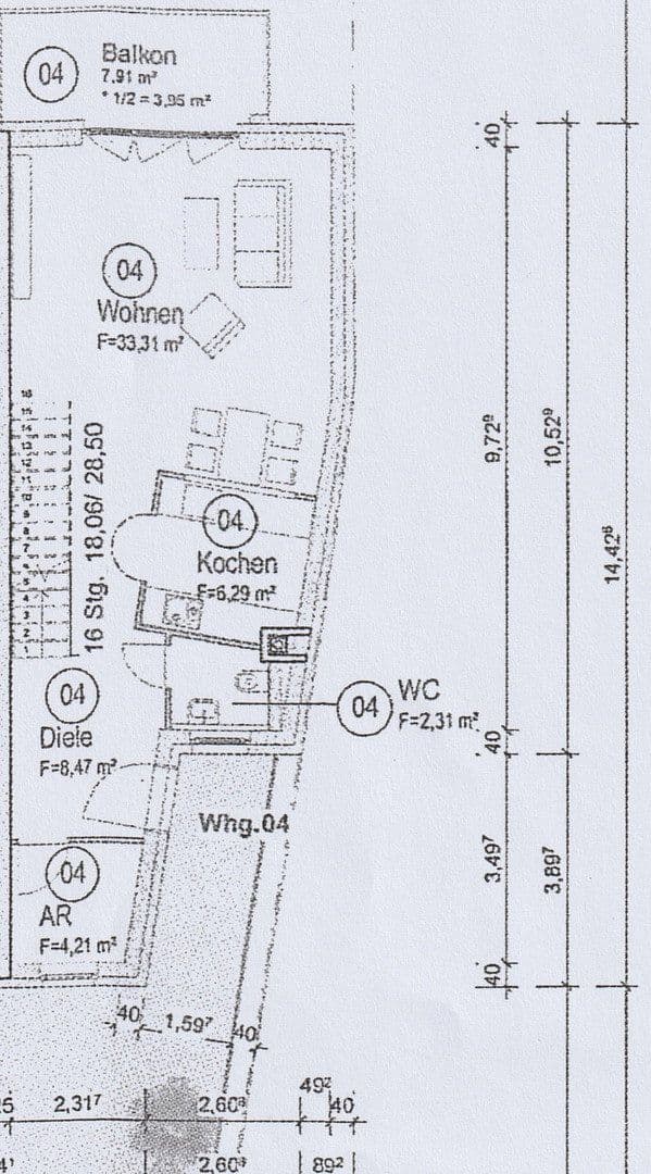 Pronájem bytu 3+1 107 m², Karl-Lederer-Platz 20, Geretsried, Bavorsko Pronájem bytu 3+1 107 m², Karl-Lederer-Platz 20, Geretsried, Bavorsko
