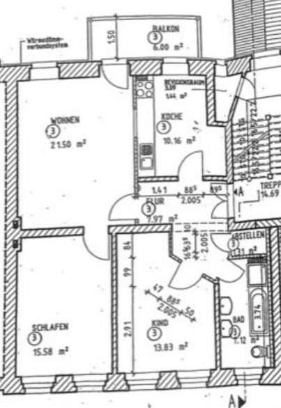 Pronájem bytu 3+1 81 m², Körnerstr. 52, Leipzig, Sasko Pronájem bytu 3+1 81 m², Körnerstr. 52, Leipzig, Sasko