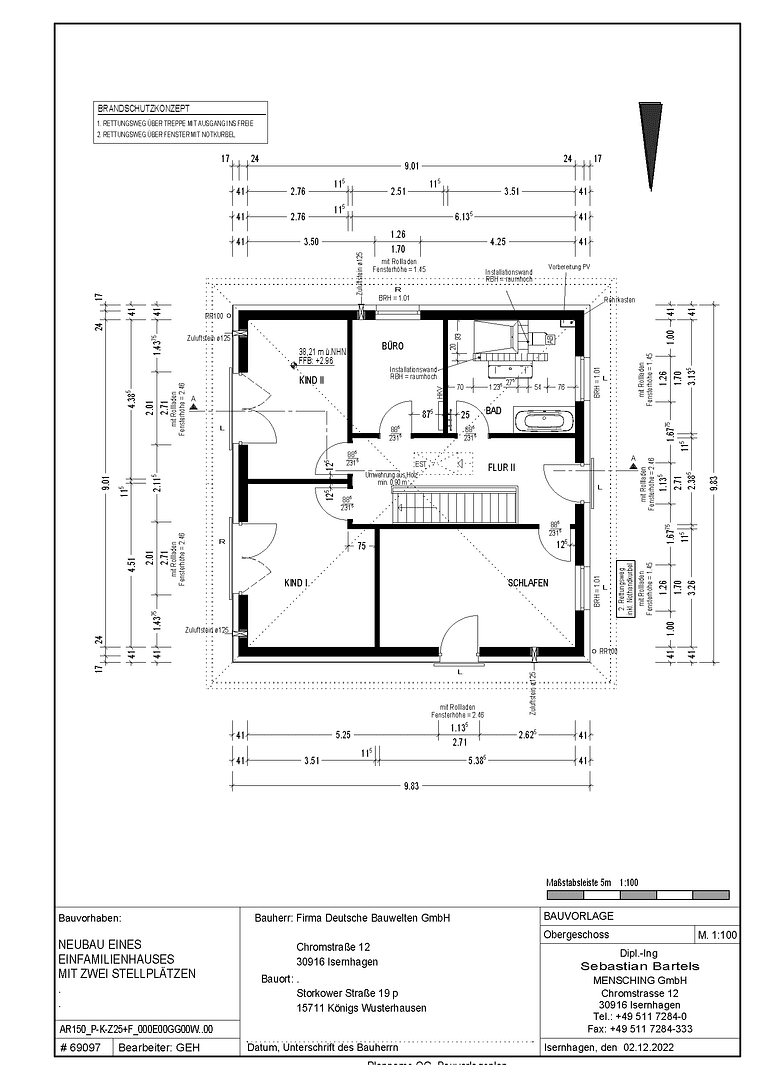 Prodej domu 148 m², pozemek 400 m², Storkower Straße 19 P, Königs Wusterhausen, Braniborsko Prodej domu 148 m², pozemek 400 m², Storkower Straße 19 P, Königs Wusterhausen, Braniborsko