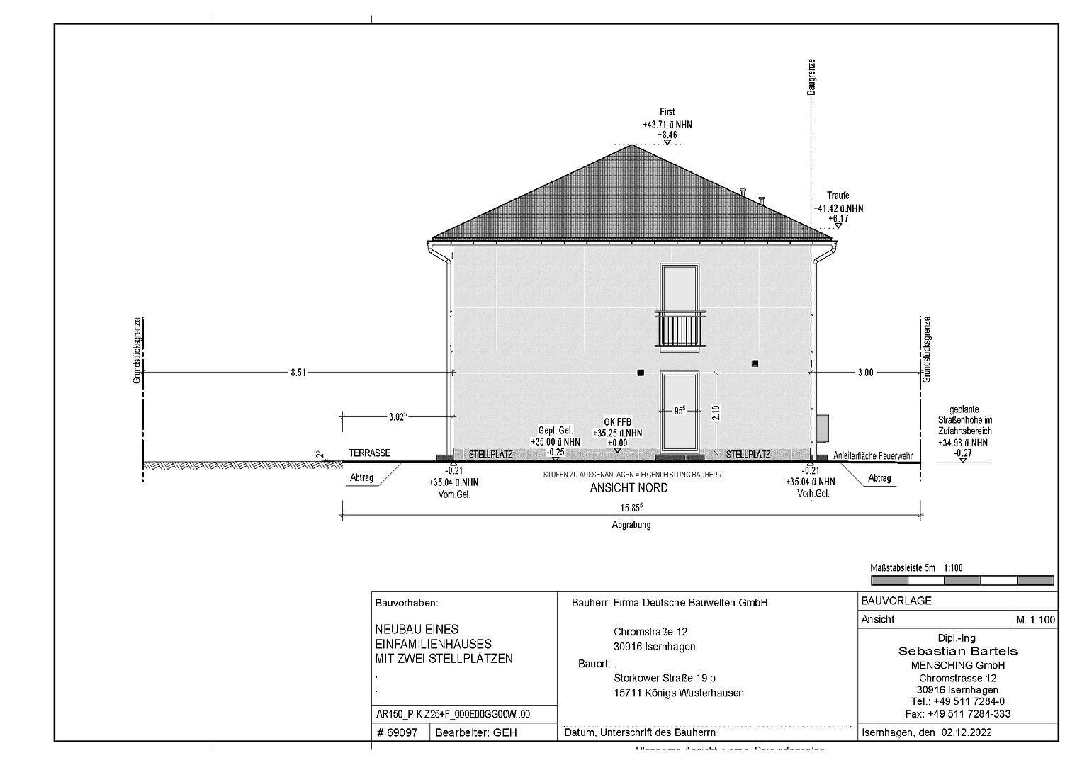 Prodej domu 148 m², pozemek 400 m², Storkower Straße 19 P, Königs Wusterhausen, Braniborsko Prodej domu 148 m², pozemek 400 m², Storkower Straße 19 P, Königs Wusterhausen, Braniborsko