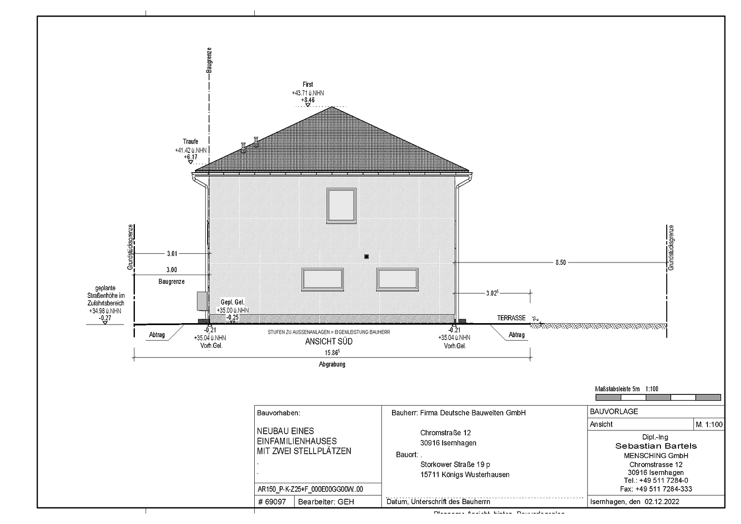 Prodej domu 148 m², pozemek 400 m², Storkower Straße 19 P, Königs Wusterhausen, Braniborsko Prodej domu 148 m², pozemek 400 m², Storkower Straße 19 P, Königs Wusterhausen, Braniborsko
