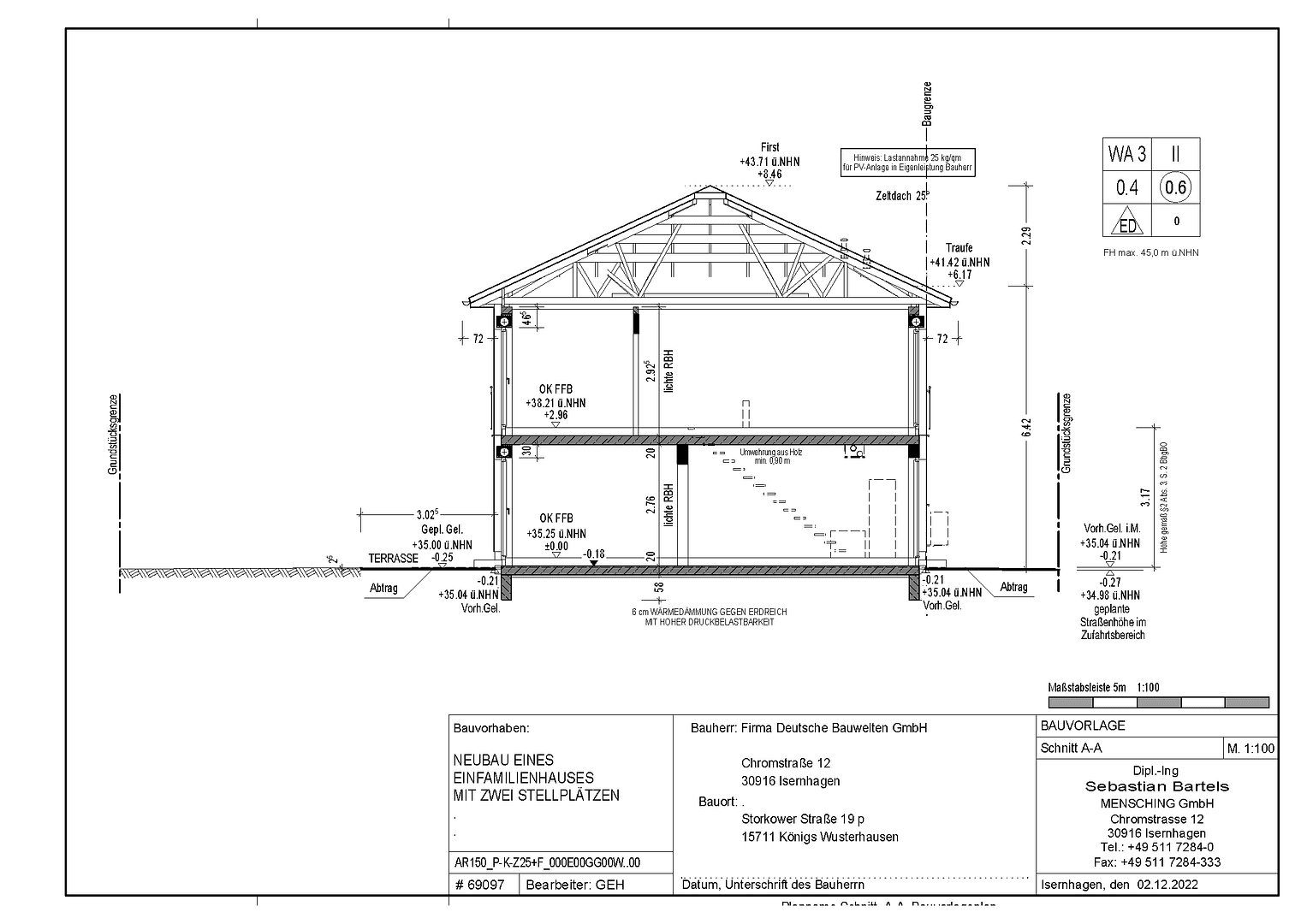 Prodej domu 148 m², pozemek 400 m², Storkower Straße 19 P, Königs Wusterhausen, Braniborsko Prodej domu 148 m², pozemek 400 m², Storkower Straße 19 P, Königs Wusterhausen, Braniborsko