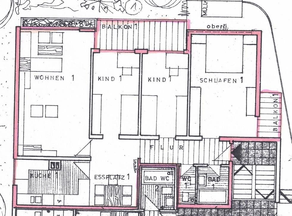 Pronájem bytu 4+kk 93 m², Dreizlerstraße, Stuttgart, Bádensko-Württembersko Pronájem bytu 4+kk 93 m², Dreizlerstraße, Stuttgart, Bádensko-Württembersko