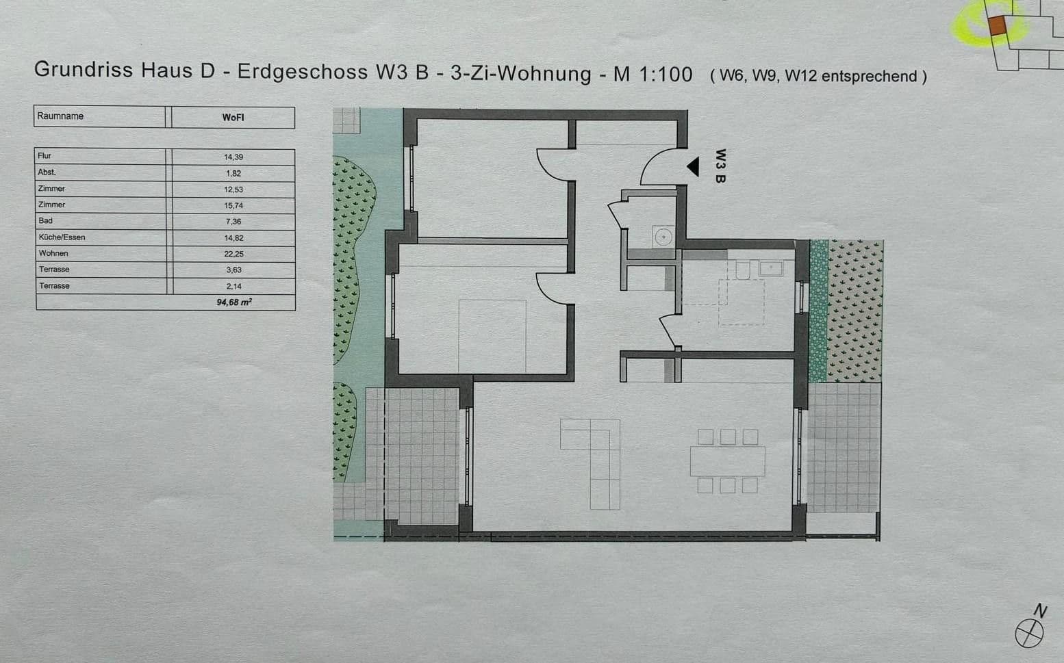 Pronájem bytu 3+1 95 m², Nordanger 6, Braunschweig, Dolní Sasko Pronájem bytu 3+1 95 m², Nordanger 6, Braunschweig, Dolní Sasko