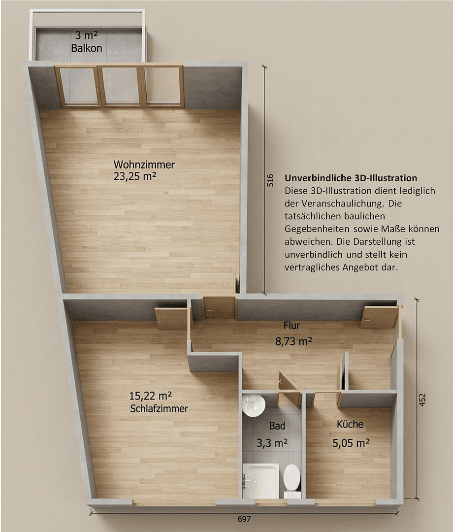 Prodej bytu 2+1 58 m², Albrechtstraße 112, Berlin, Berlín Prodej bytu 2+1 58 m², Albrechtstraße 112, Berlin, Berlín