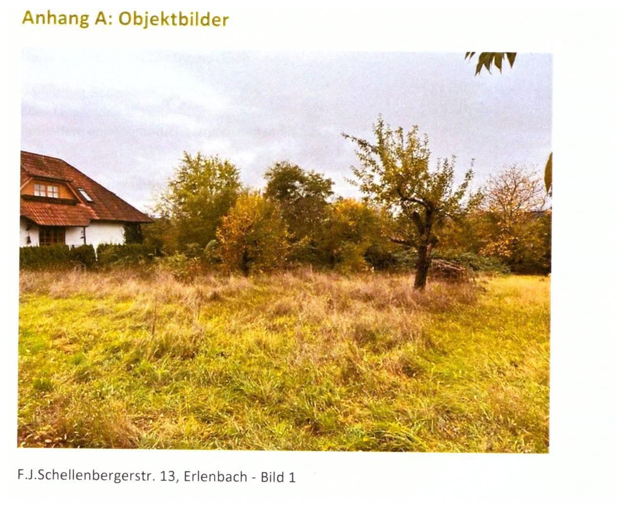 Prodej pozemku 867 m², F. J.Schellenbergerstr.13, Erlenbach am Main, Bavorsko Prodej pozemku 867 m², F. J.Schellenbergerstr.13, Erlenbach am Main, Bavorsko