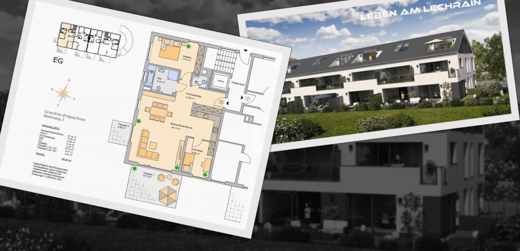 Prodej bytu 3+1 108 m², Lechrainstraße, Augsburg, Bavorsko Prodej bytu 3+1 108 m², Lechrainstraße, Augsburg, Bavorsko