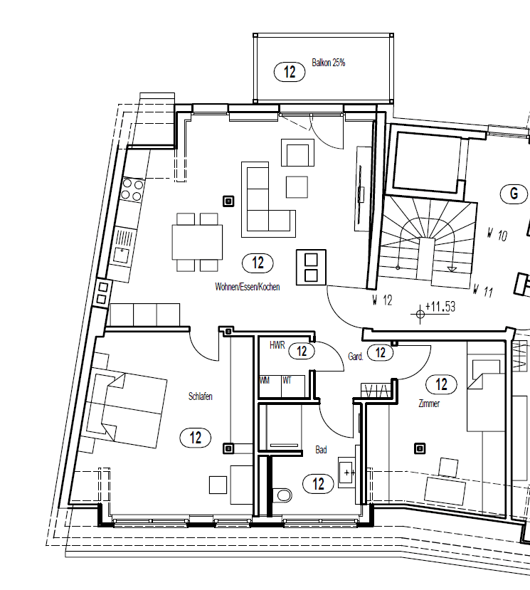 Prodej bytu 3+1 81 m², Stadelmannstraße 31, Aschaffenburg, Bavorsko Prodej bytu 3+1 81 m², Stadelmannstraße 31, Aschaffenburg, Bavorsko
