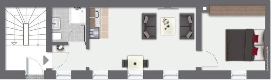 Pronájem bytu 2+1 50 m², Stubenlohstr. 23, Erlangen, Bavorsko Pronájem bytu 2+1 50 m², Stubenlohstr. 23, Erlangen, Bavorsko