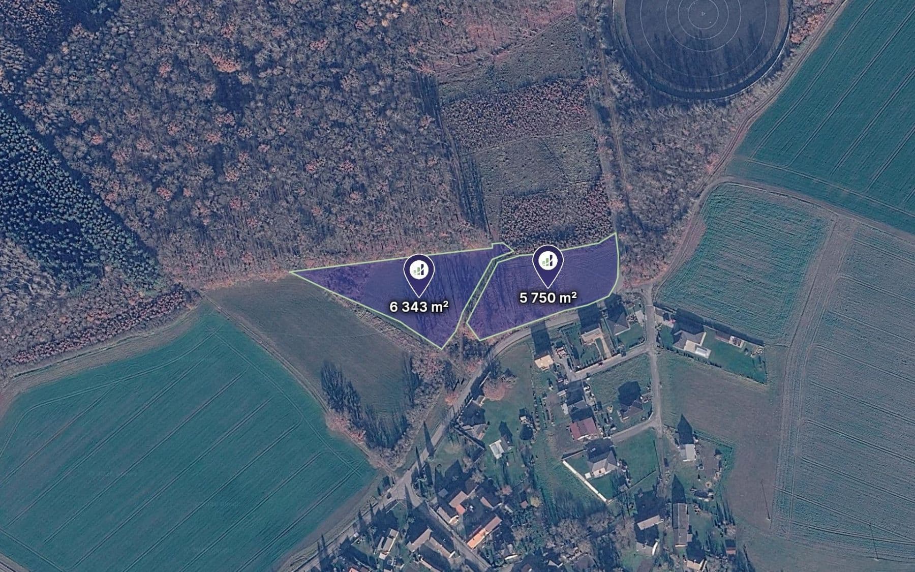 Prodej pozemku 6.047 m², Husí Lhota, Středočeský kraj Prodej pozemku 6.047 m², Husí Lhota, Středočeský kraj