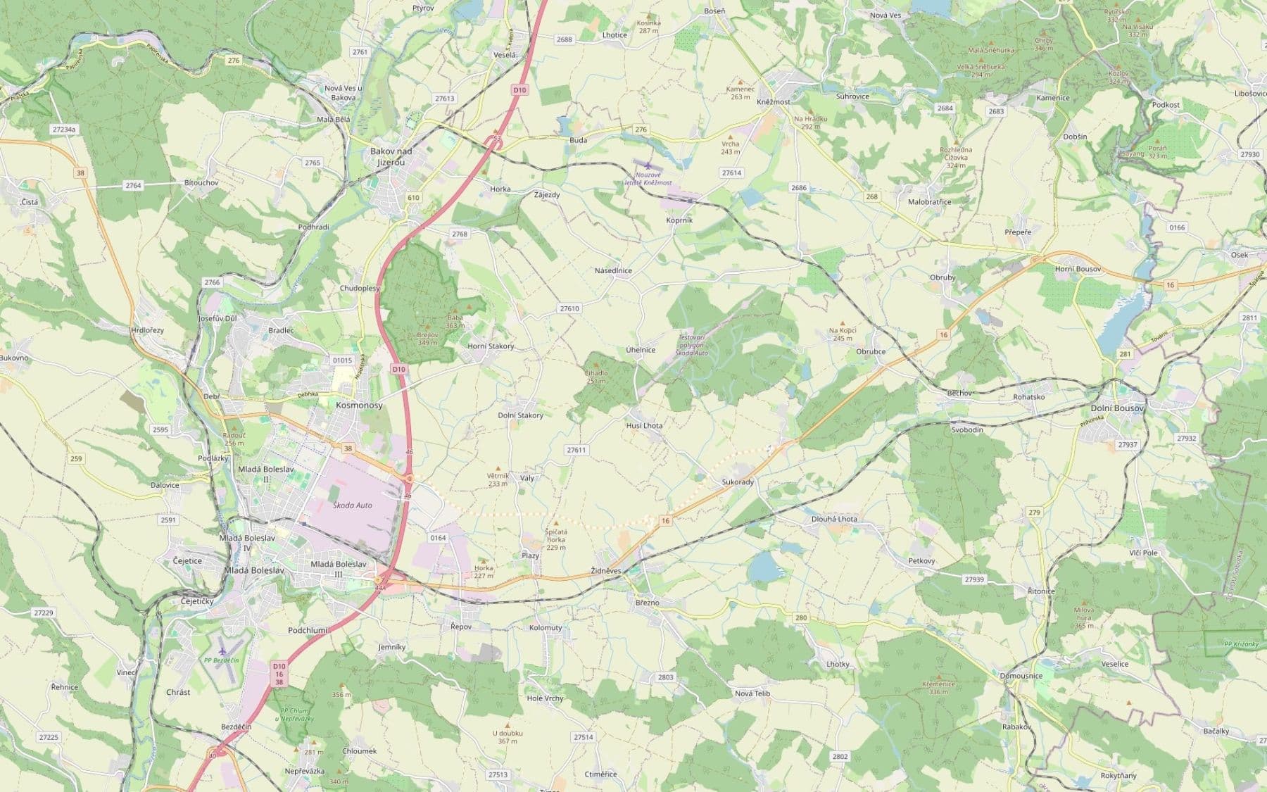 Prodej pozemku 6.047 m², Husí Lhota, Středočeský kraj Prodej pozemku 6.047 m², Husí Lhota, Středočeský kraj