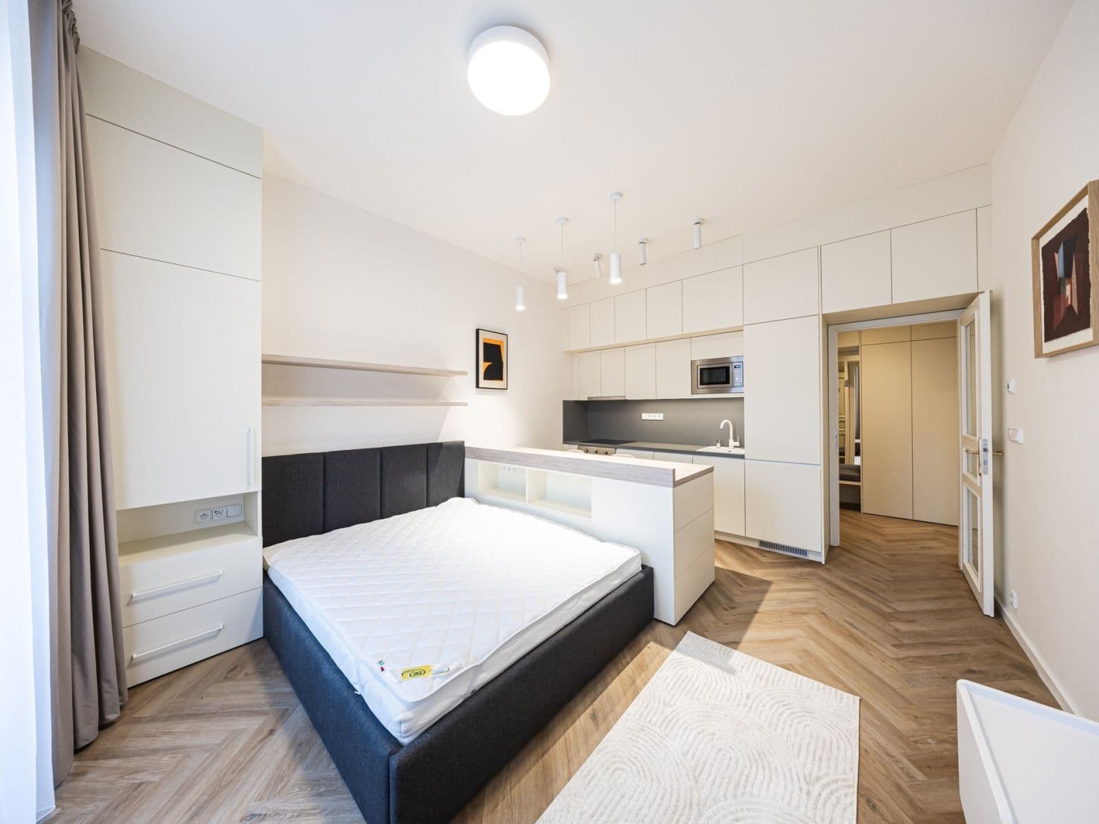 Pronájem bytu 1+kk 28 m², Sázavská, Praha, Praha Pronájem bytu 1+kk 28 m², Sázavská, Praha, Praha