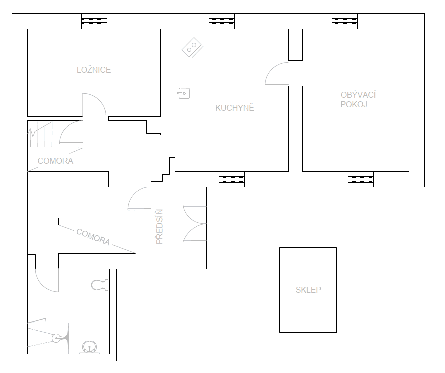Pronájem bytu 2+1 100 m², V chaloupkách, Lety, Středočeský kraj Pronájem bytu 2+1 100 m², V chaloupkách, Lety, Středočeský kraj