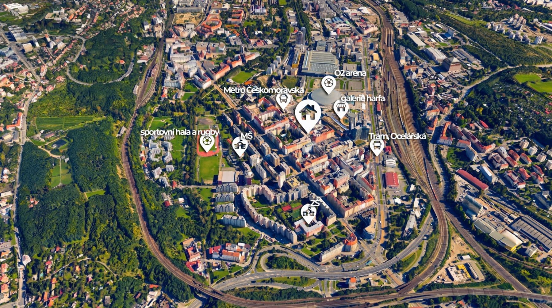 Prodej bytu 3+kk 136 m², Drahobejlova, Praha, Praha Prodej bytu 3+kk 136 m², Drahobejlova, Praha, Praha