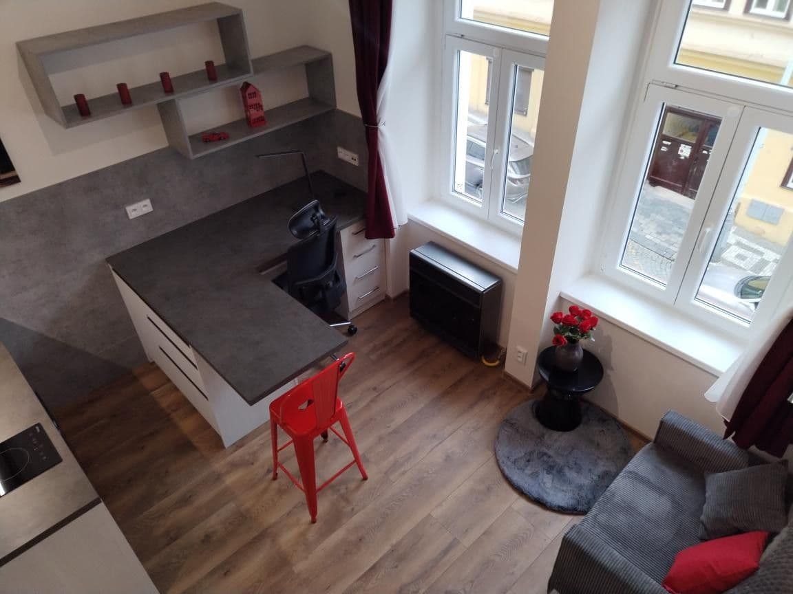 Pronájem bytu 1+kk 22 m², Milíčova, Praha, Praha Pronájem bytu 1+kk 22 m², Milíčova, Praha, Praha