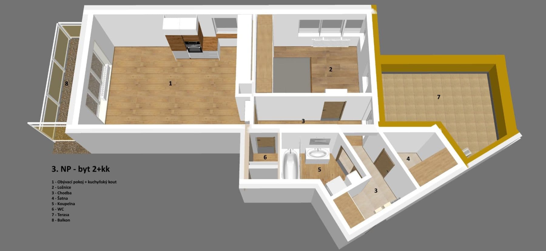 Prodej bytu 2+kk 63 m², Blšanecká, Praha, Praha Prodej bytu 2+kk 63 m², Blšanecká, Praha, Praha