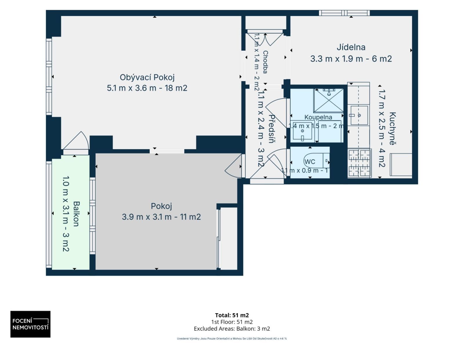 Pronájem bytu 2+1 49 m², Jungmannova, Český Brod, Středočeský kraj Pronájem bytu 2+1 49 m², Jungmannova, Český Brod, Středočeský kraj